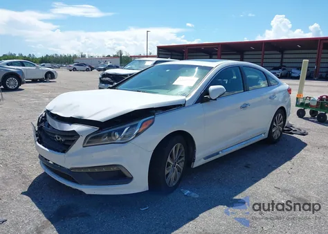 2017 Hyundai Sonata Sport z USA, uszkodzony, nr VIN 5NPE34AF5HH461281